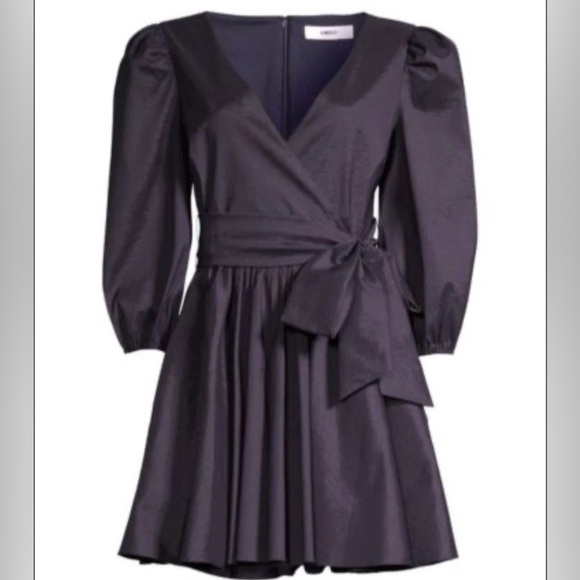 Likley Hana Mini Dress, Navy Blue Woman's Size 6 - Picture 3 of 16